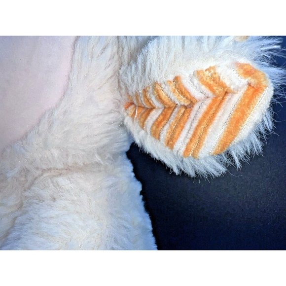 Spark Create Imagine Lamb Sheep Plush Rattle Cream Orange Paws Crinkle Ears - Picture 2 of 8